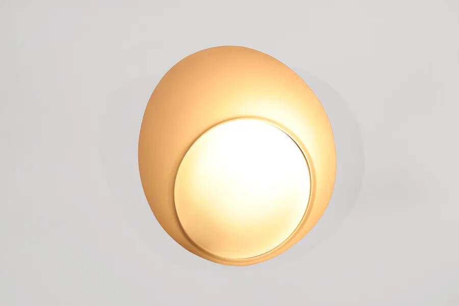 Set of two extremely rare Saturn wall lamps by LYFA