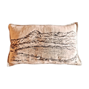 coussin Les 5 lacs