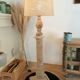 Vintage wooden floor lamp revisited
