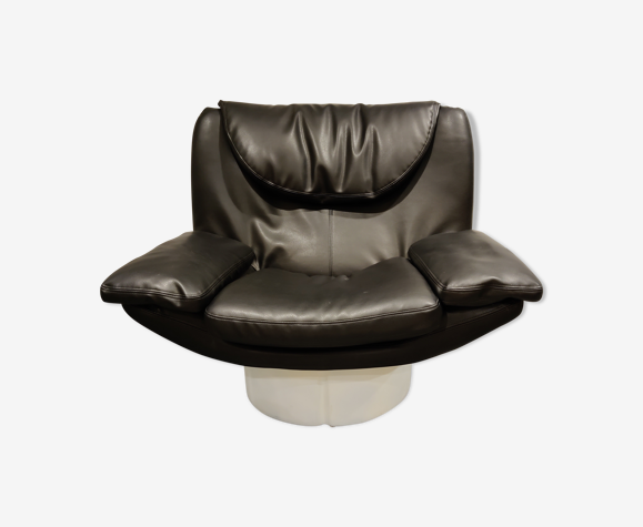 Fauteuil vintage par T. Ammannati et G.P. Vitelli pour Comfort in Italy, 1973