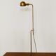 1970s adjustable BOLA brass floor or table lamp by Florian Schulz