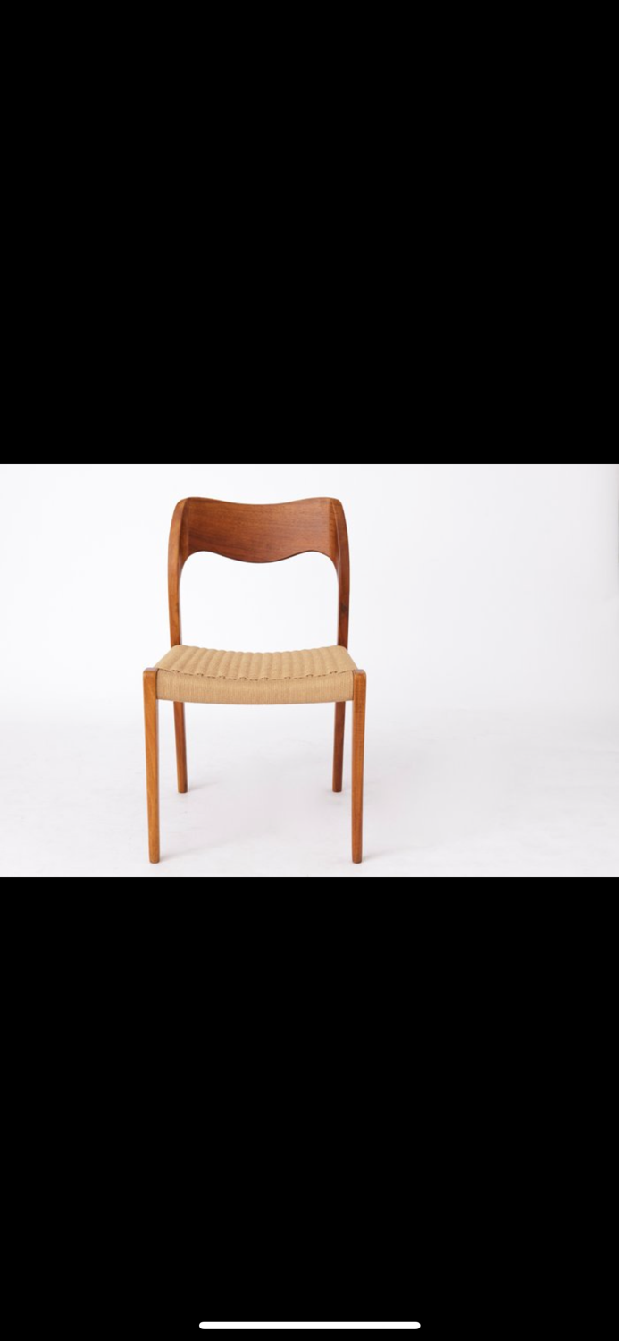 Niels O. Moller chair model 71