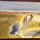 Original Swedish Oil on Panel – “Landscape” by JA 05 – Vintage & Framed – 58 × 48 cm (22.8" x 18.8")