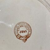 English earthenware table service part JD&S décor Edinburgh