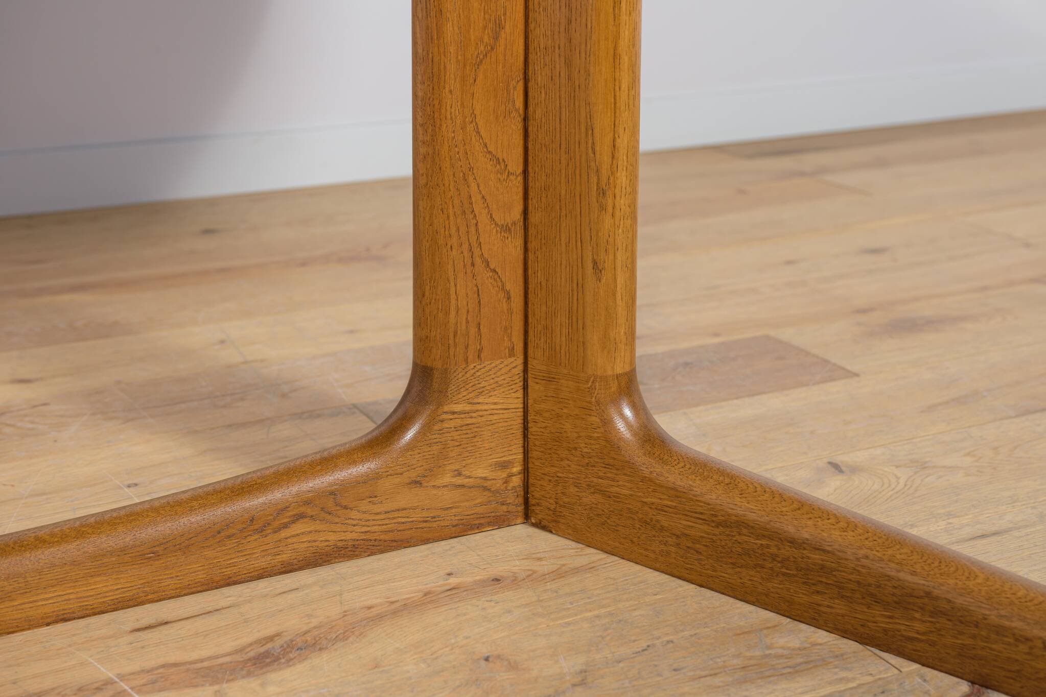 Mid-Century Oak Extendable Table by N. O. Møller for Gudme Furniture Factor