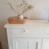 Old white Parisian buffet