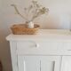 Old white Parisian buffet