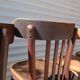 Lot of 6 vintage bistro chairs
