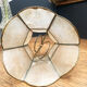 Table lamp lampshade mother-of-pearl