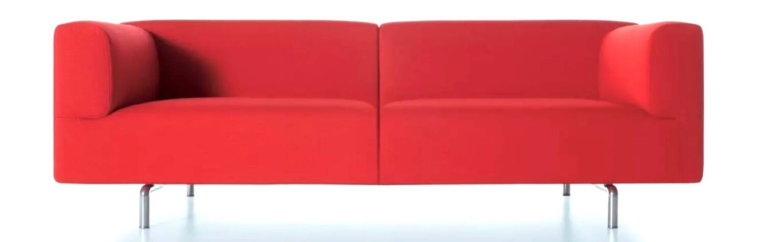 MET Cassina leather sofa