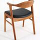 Set of 4 Erik Kirkegaard Hong stolefabrik chairs vintage model 49