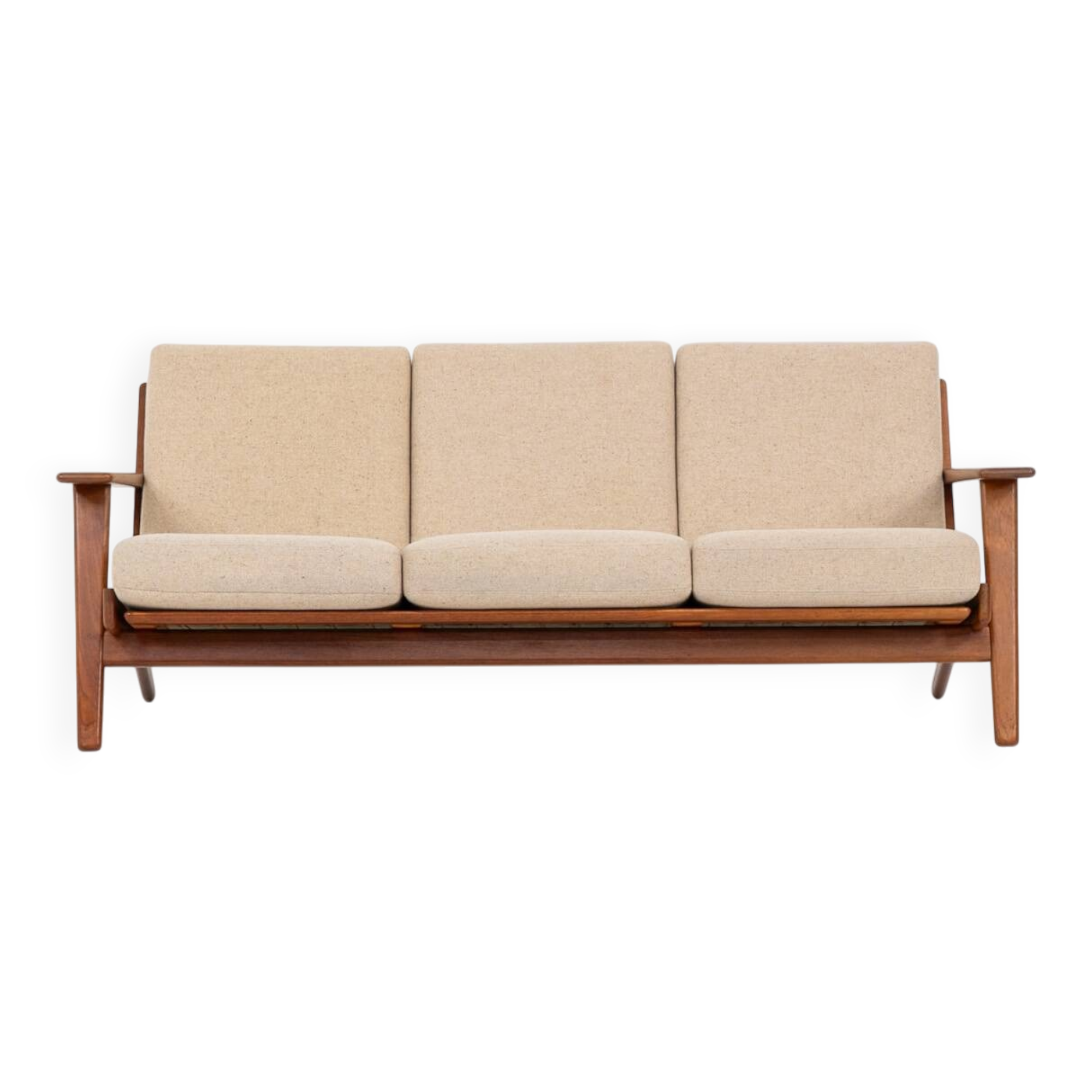 GE-290 3-seater sofa in oak by Hans J. Wegner for Getama