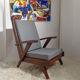 Scandinavian 50s vintage armchair