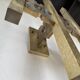 Pair of Regency brass wall lights in Italy