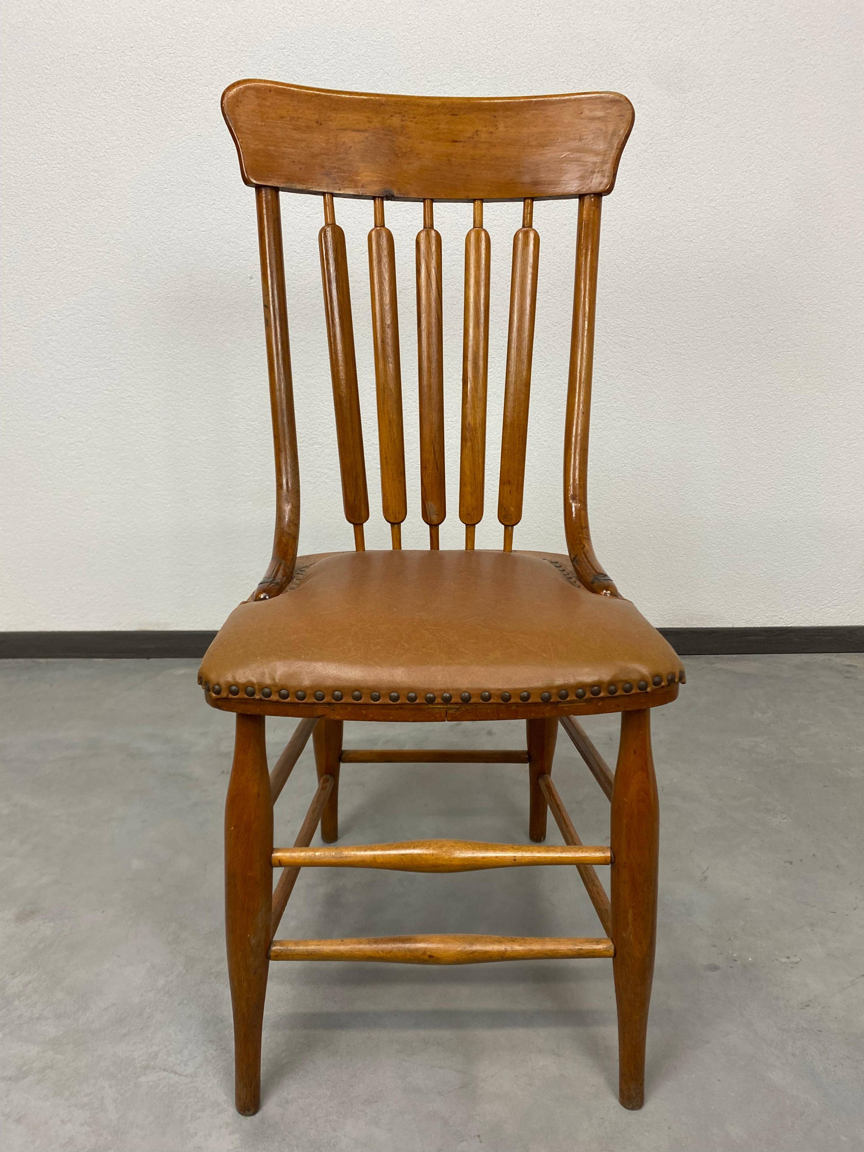 Chaises de salle à manger dans le style d'Adolf Loos