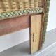 Rattan headboard 2 people