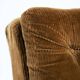 Pair of Modular Armchairs in Brown Corduroy by DUX, Sweden, 1970s