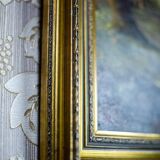 Forest Landscape, 20th Century, Oil on Canvas, Framed