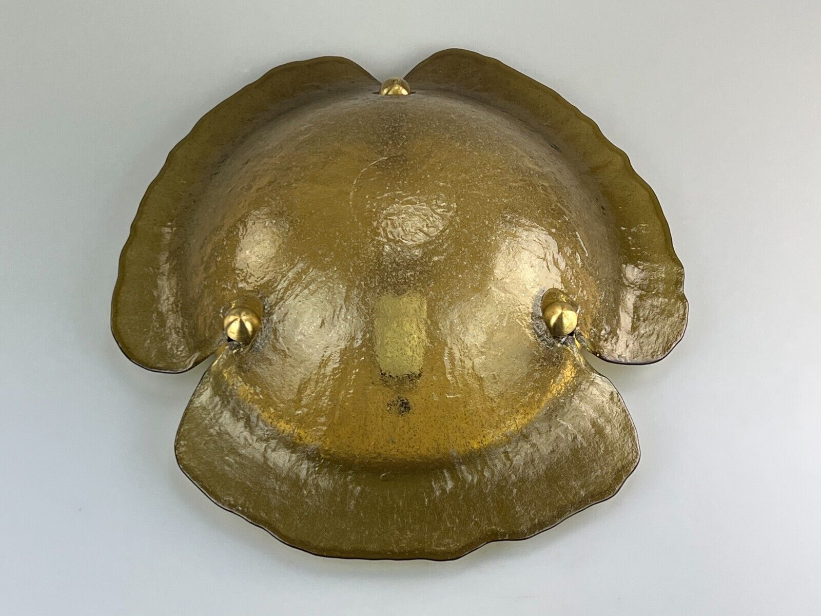 60s 70s Peill & Putzler ceiling lamp glass space design lamp