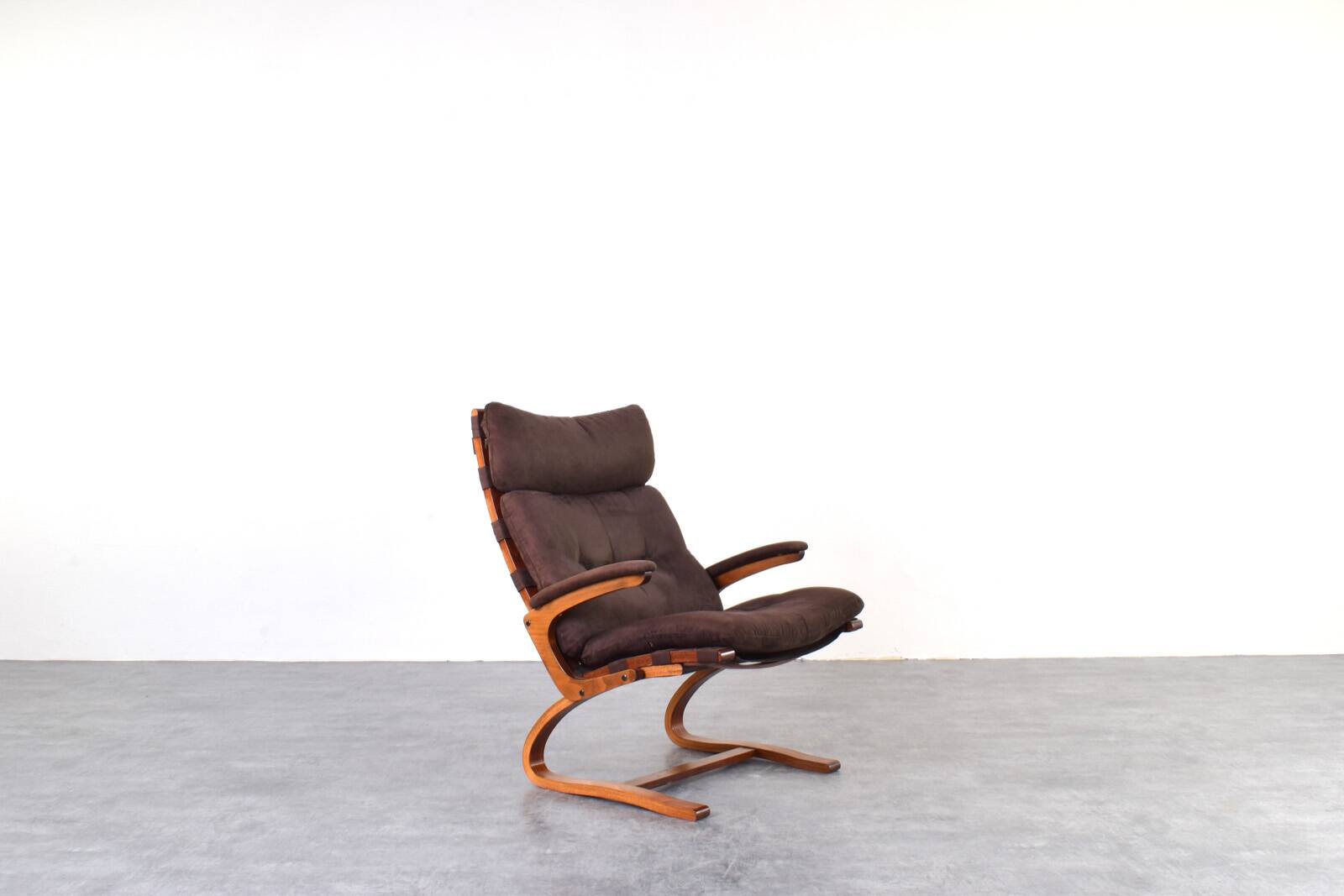 Mid-Century Lounge Chair by Elsa & Nordahl Solheim for Rybo Rykken, 1960s