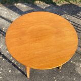 Table and its 3 vintage chairs