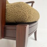 Re-upholstered Swedish arm chair bij Engens Mobelfabrik, 1970s