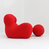 Fauteuil La Mamma Up5 avec ottoman par Gaetano Pesce pour B&B Italia