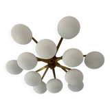 Luminaire stella 12 opalines