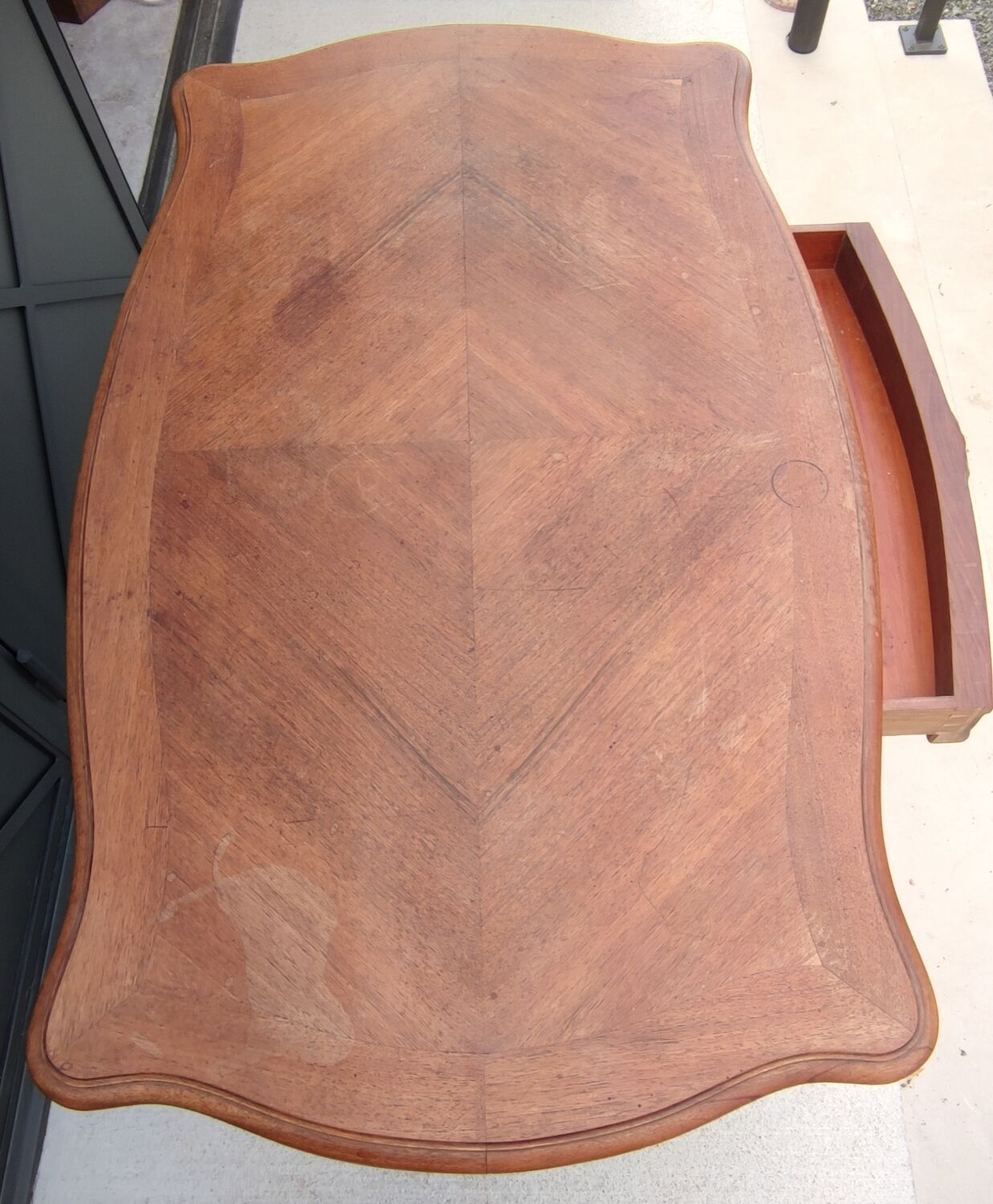 Old Louis XV style desk