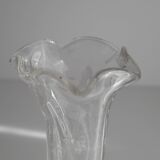Glass soliflore vase