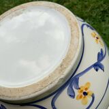 Cache pot artisanal vintage