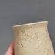 Small vase in beautiful beige glaze. Denmark 1970-80s