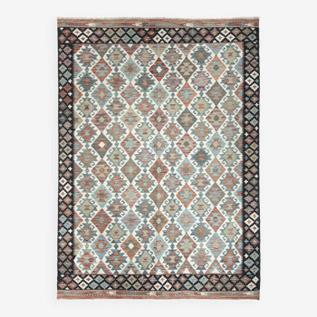 Kilim afghan pachtoune 241 x 178 cm