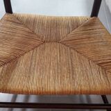 Fauteuil paillé provençal ancien