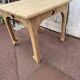 Brutalist wooden table