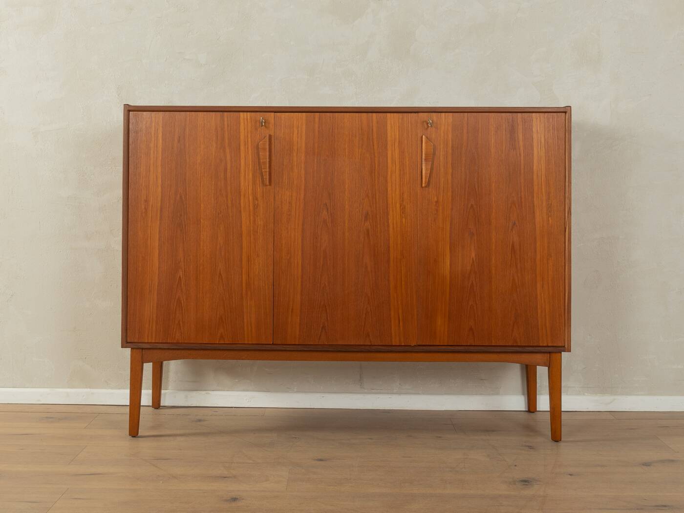 1960s Highboard in Danish Design, Vintage