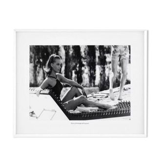 Impression Romy Schneider à la piscine