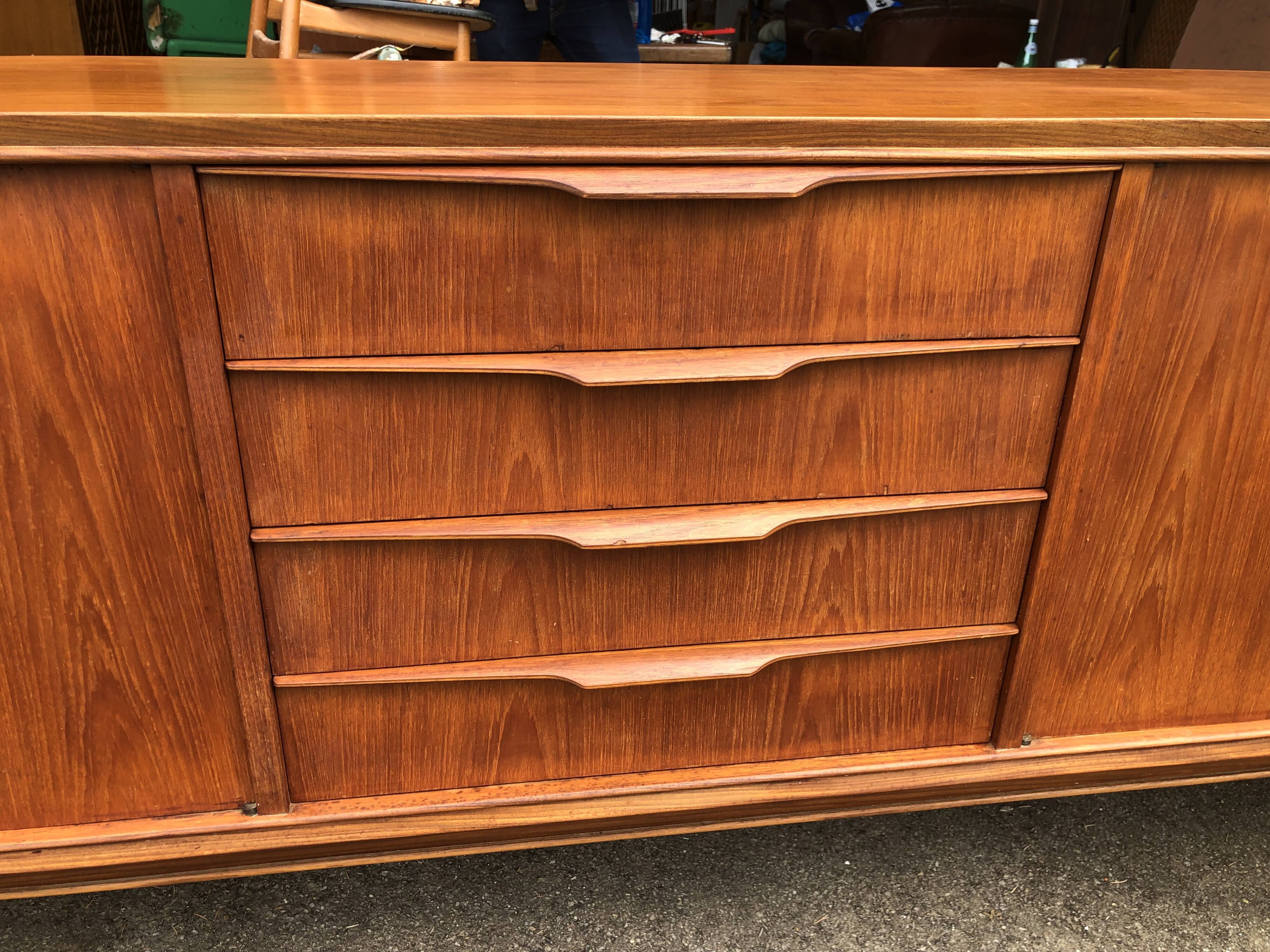 Scandinavian teak sideboard Arnaud