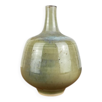 Mid-century German studio pottery vase by Görge Hohlt for Werkstatt Hohlt, Katzbach, 1960s.