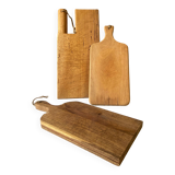 Old wooden cutting boards