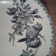 Assiette décors oiseaux
