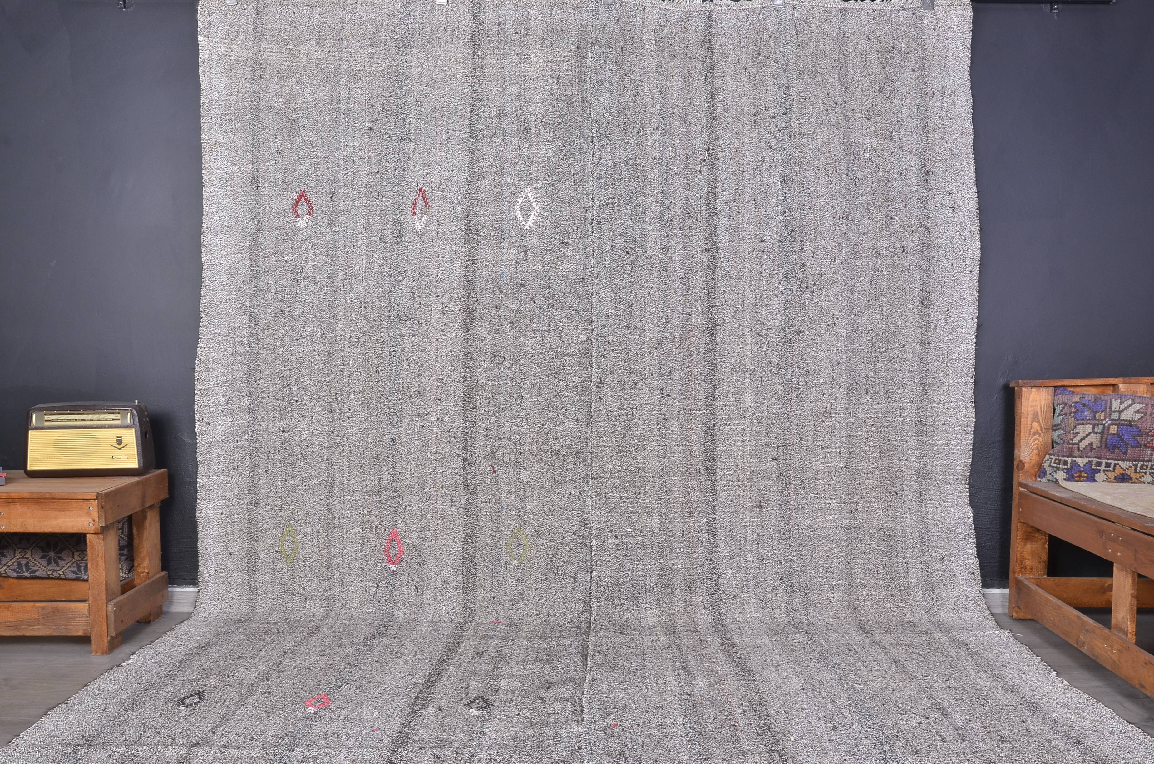 Vintage Neureal Turkish Kilim Rug sku c 227