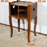 Small Snack Table in Solid Walnut, Louis XV – 18th Century