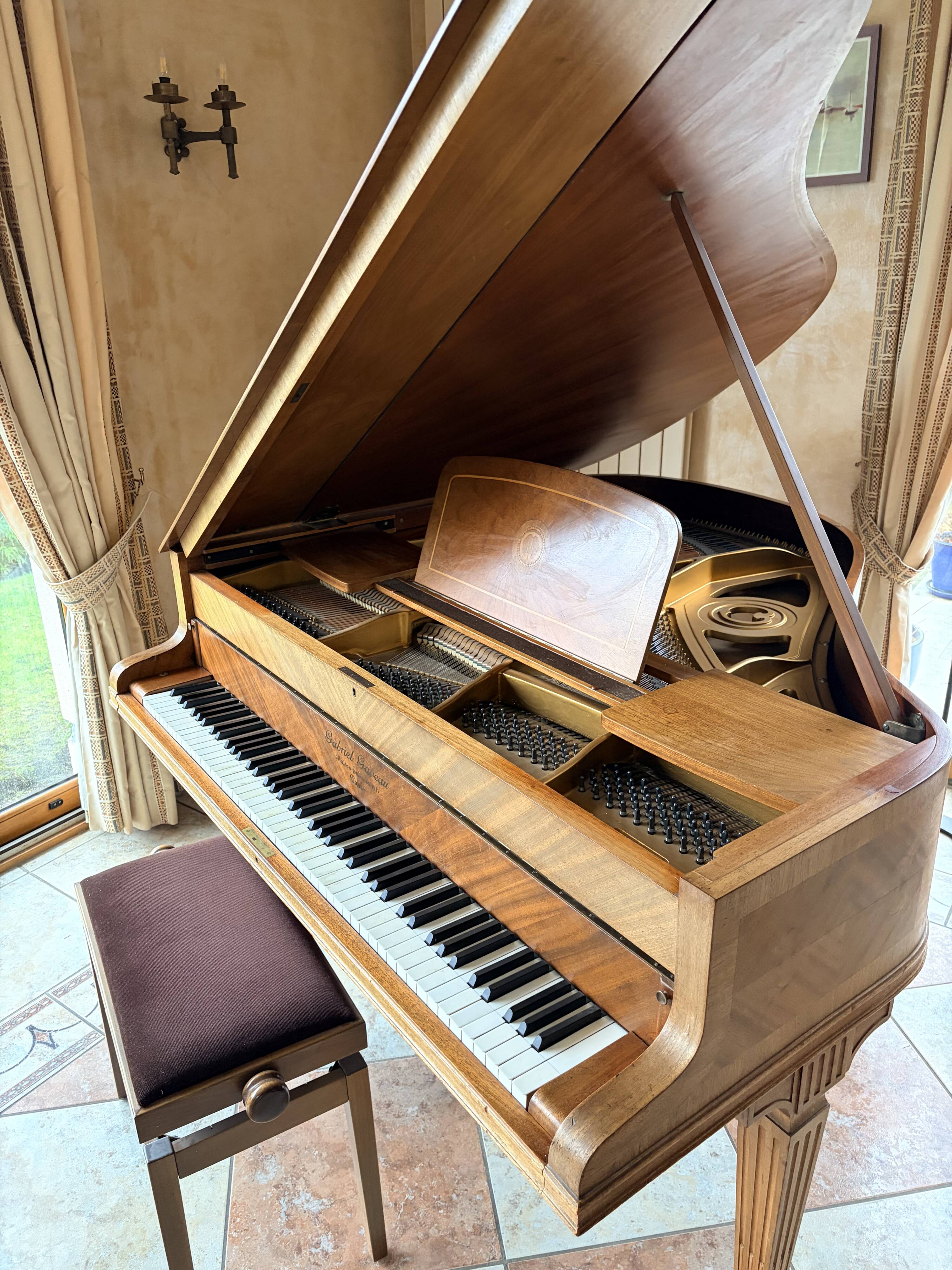Piano Quart de Queue Gabriel Gaveau n°4753 – Facture Labrousse