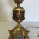 Vintage bronze lamp