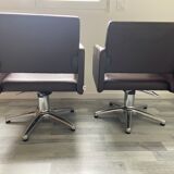 Paire de fauteuils de coiffeur