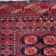 Tapis Boukhara ouzbek vintage fait main, 153 cm x 254 cm, années 1960 - 1C1151