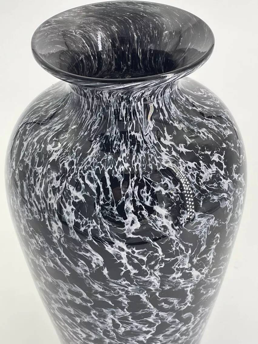 Vintage blown glass vase