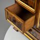 Cabinet d'art en marqueterie allemande