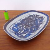 Ceramic 426-2841 Aluminia Plate by Kari Christensen for Royal Copenhagen, Denmark